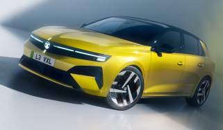 Vauxhall Astra facelift 2025 - front